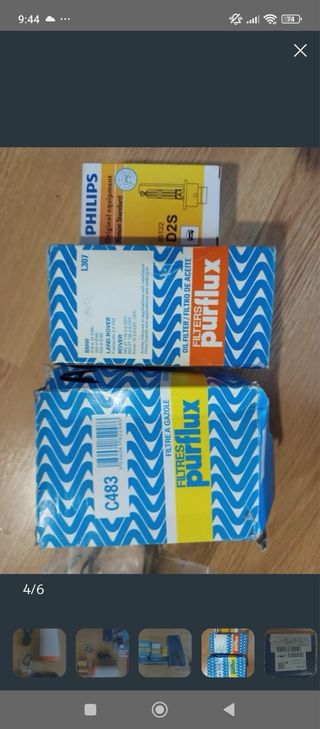 Pack Bombilla+Filtros+Válvula BMW 320D