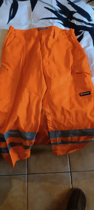Pantaloni da lavoro arancioni