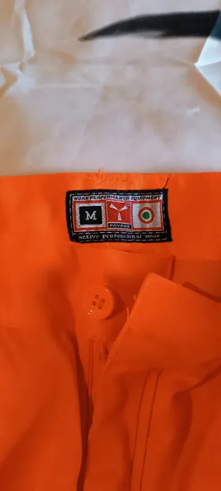 Pantaloni da lavoro arancioni