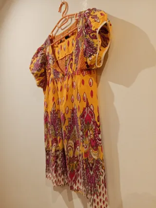 Blusa Multicolor Estampada talla mediana