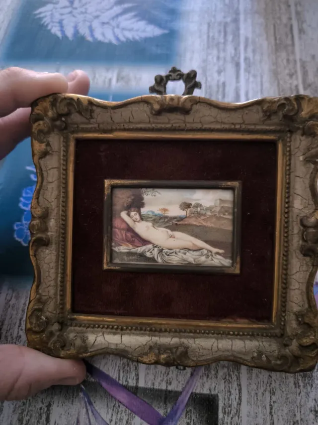 Miniatura inspirada en Giorgione