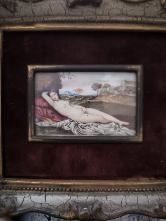 Miniatura inspirada en Giorgione