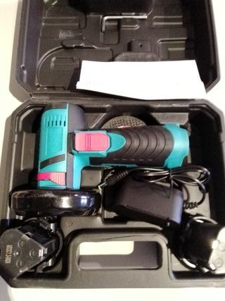 Mini radial 2 baterías litio 2000mha