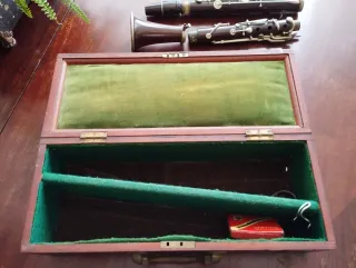 Estuche Clarinete Siglo XX Caoba