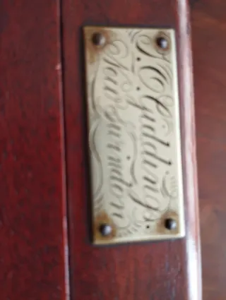 Estuche Clarinete Siglo XX Caoba