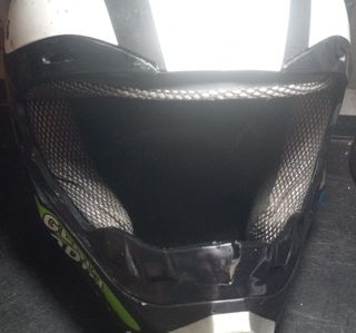 Casco integral moto sin pantalla – uso con gafas