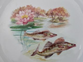 🇫🇷 Limoges 10 Platos Pescado Llanos