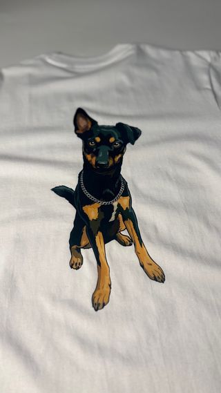 Camiseta personalizada perro impresa