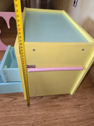 Armario cambiador para muñecas