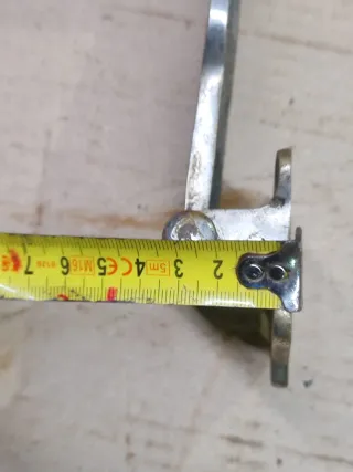 Juego de 2 bisagras antiguas