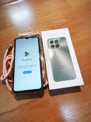 Honor X6b Negro + Fundas