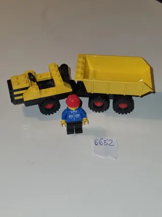 Lego Vintage 6652 Camioncino Giallo