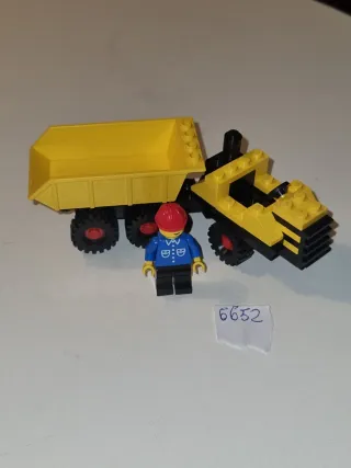 Lego Vintage 6652 Camioncino Giallo