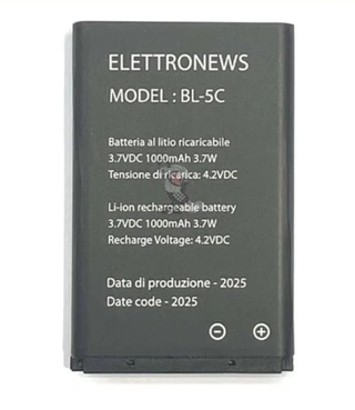 Batteria Elettronews BL-5C 1000mAh