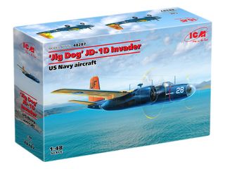 Maqueta Avión ICM 'Jig Dog' JD-1D Invader 1:48