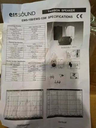 Altavoces EISSOUND Blancos
