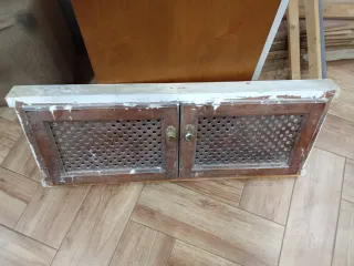 Puertas y premarco armario madera