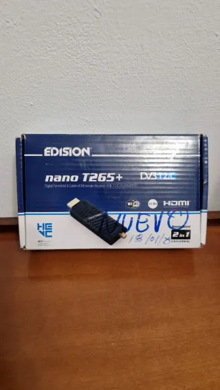 Edison Nano T265+ Receptor DVB T2/C