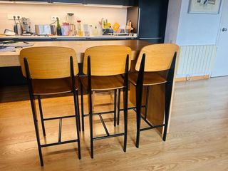 Sillas Taburete Estilo Jean Prouvé