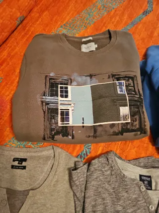 Lote talla M camiseta y jersey