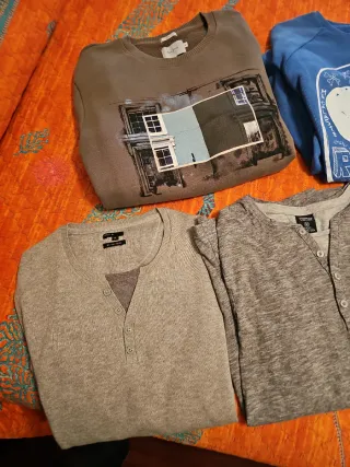 Lote talla M camiseta y jersey