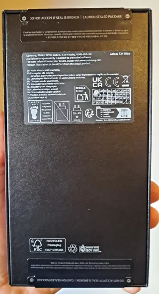 SAMSUNG GALAXY S24 ULTRA 5G 256GB 12RAM PRECINTADO