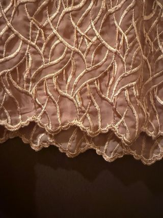 Blusa rosa empolvado con bordado