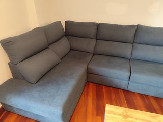 Sofá Rinconera Chaise Longue Gris