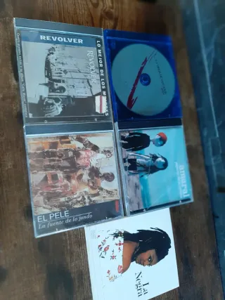 Lote 4 CDs Música Española: Amaral, Revolver, El P