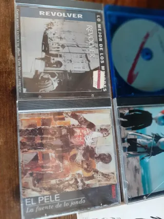 Lote 4 CDs Música Española: Amaral, Revolver, El P