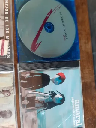 Lote 4 CDs Música Española: Amaral, Revolver, El P