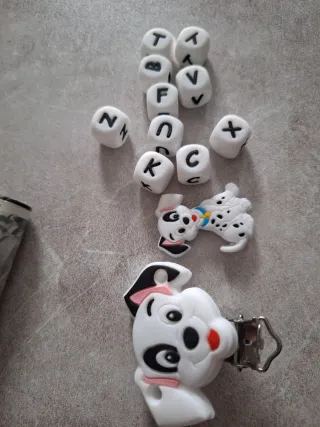 Catenella porta ciuccio con nome