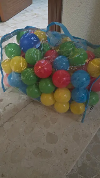 Bolsa de bolas de colores