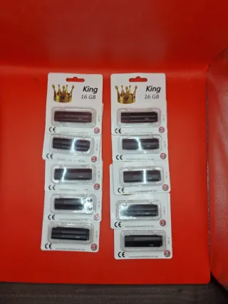 10 King 16GB USB 3.0 Pendrive Nero