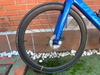 Bicicleta carretera Vitoria Azul Carbono