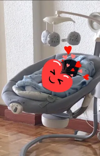 Hamaca automática para bebé