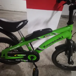 Bicicleta Infantil Kawasaki FX16 Verde