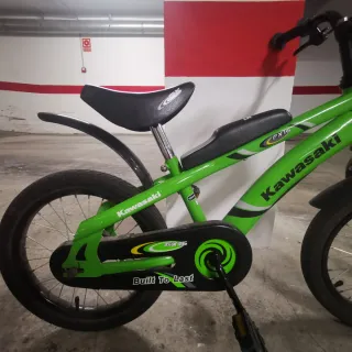 Bicicleta Infantil Kawasaki FX16 Verde