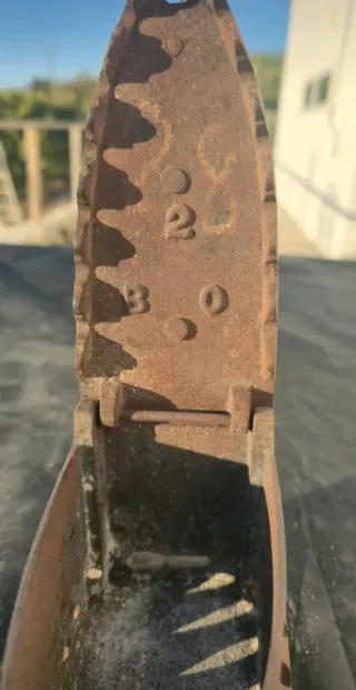 Plancha Antigua de Carbón