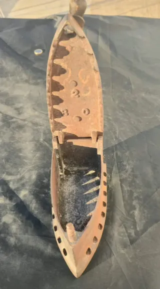 Plancha Antigua de Carbón