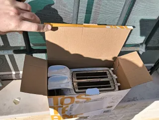 Tostapane bianco mai usato