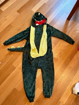 Disfraz de dragón/dinosaurio dos disfraces adulto