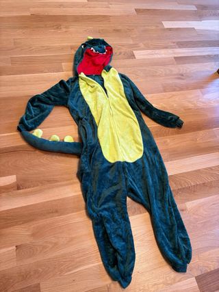 Disfraz de dragón/dinosaurio dos disfraces adulto
