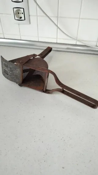 Prensa manual de hierro