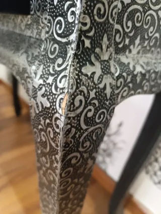 Recibidor de metal y madera PRECIO NEGOCIABLE!!!!!