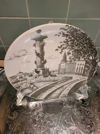 Piatto Decorativo Leningrado Vintage