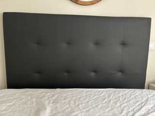 Cabecero Polipiel Maxcolchon 160x135 Gris