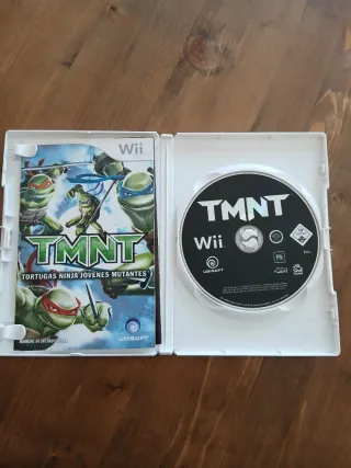 Videojuego wii tortugas ninja