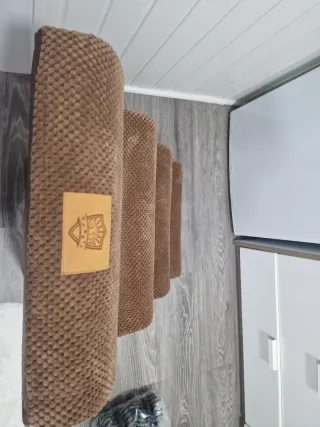 Escalera para mascotas de tela