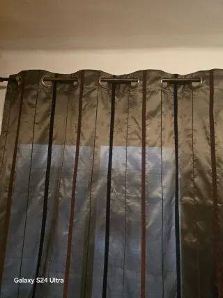 Cortina marrón 150 x 240cm NUEVO